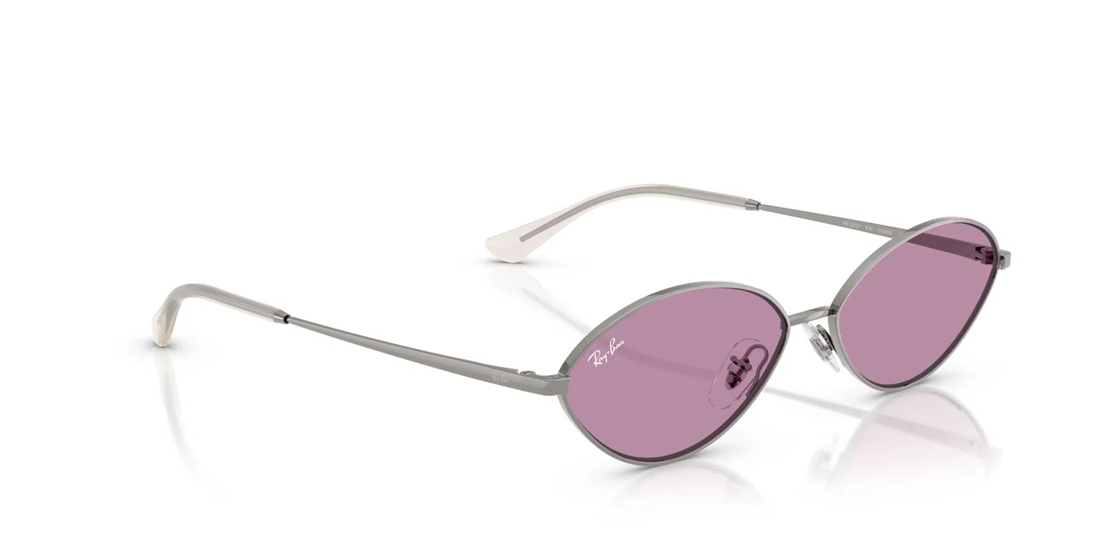 Ray-Ban Kai 3757 Sunglasses - Pale Gold - view 15